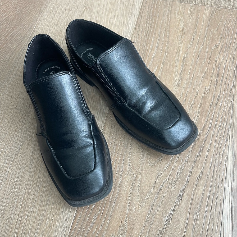Sonoma Black Boy's Dress Shoes